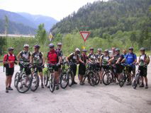 Routinem��iges Transalpstartbild