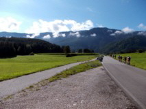 Noch gehts flach dahin