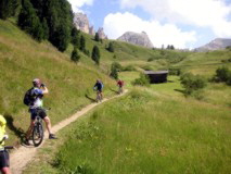 Vom Gr�dner Joch abw�rts