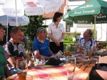 Kaltes Bier und Geburtstag
